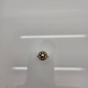 Bague en Or Blanc 18K - 4.05 Grs - Taille 53