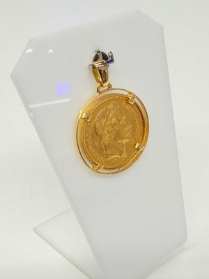 Pendentif en Or Jaune 18K - 8.87 Grs