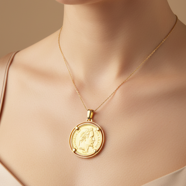 Pendentif en Or Jaune 18K - 8.87 Grs