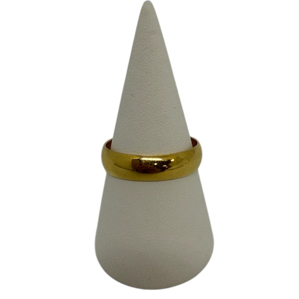 Bague en or jaune 18 carats – Taille 62