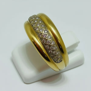 Bague en Or Jaune 18k - 3.40 G