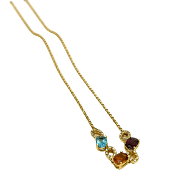 Collier Princesse en Or Jaune 18K - 6.59G