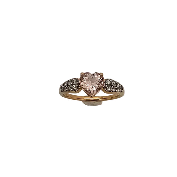 Bague Demi Tour en Or Jaune 18K - 2.5 G Taille 54 avec Oxyde de Zircon