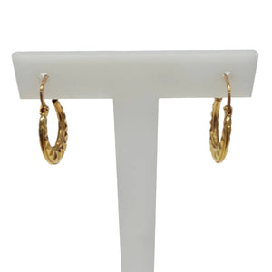 Boucle d'oreilles en Or Jaune 18K - 1.29G