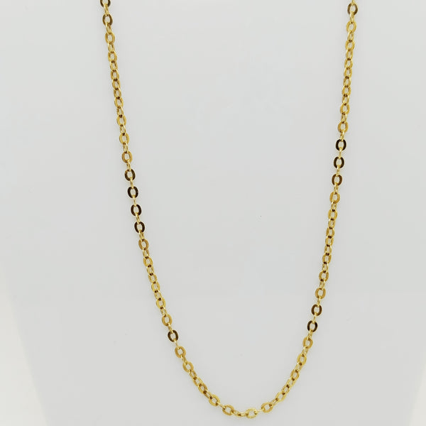 Collier Matinée en Or Jaune 18K - 5.5g