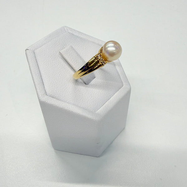 Bague Or Jaune 18k, Poids - 2.83 Grs Taille- 53