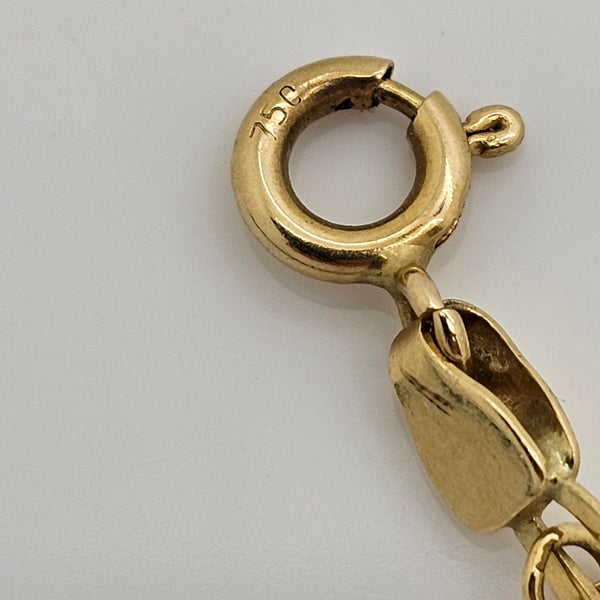 Bracelet Manchette Or Jaune 18K - 5.21G