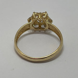 Bague Chou Marguerite en Or Jaune 18K - Taille 58