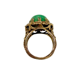 Bague Empierrée en Or Jaune 18k