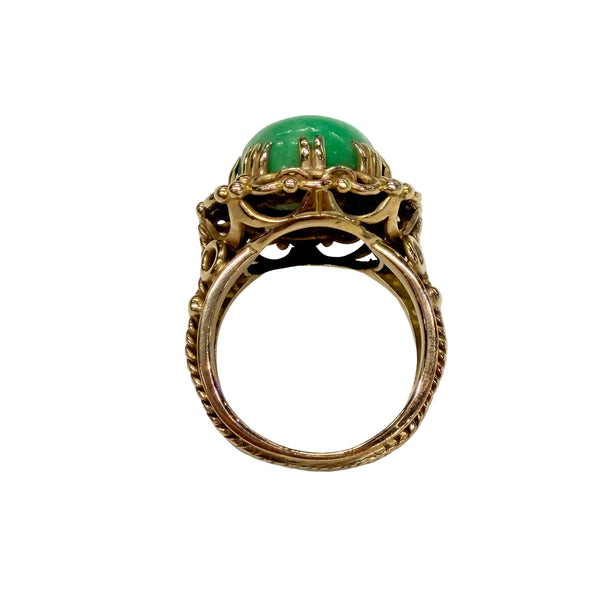 Bague Empierrée en Or Jaune 18k