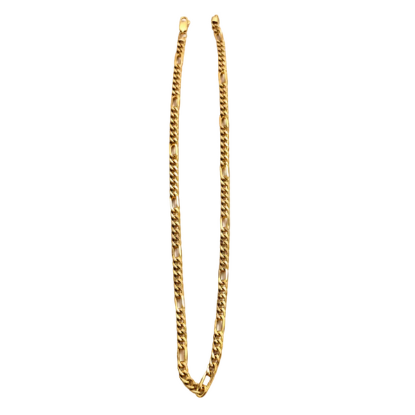 Collier Princesse Or Jaune Forçat 18K