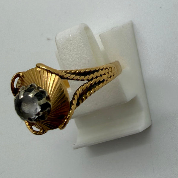 Camée en Or Jaune 18 K - Taille 51 - 2.67 G
