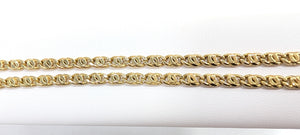 Collier maille marine en or jaune 18 carats – 52 cm