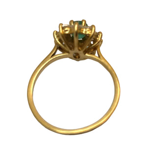Bague en Or jaune 18K - Taille 54 - 3.42G
