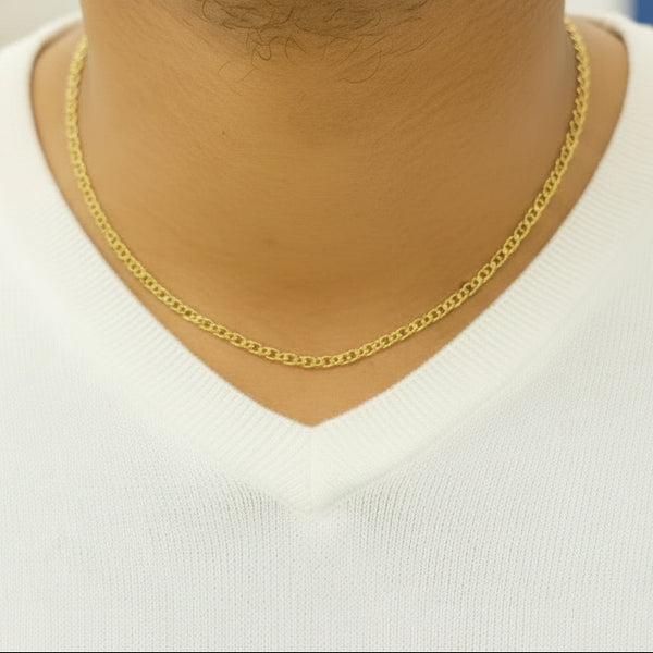 Collier Princesse en Or Jaune 18k - 46 cm