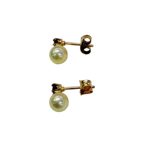 Boucles d'oreilles or jaune 18k - 0.84 Grs