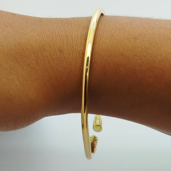 Bracelet Jonc Or Jaune 18 K -  20.17 G