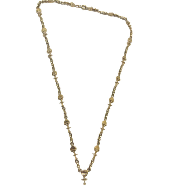 Collier Ras du Cou en Or Jaune 18 Carats