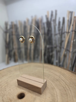 Boucles d'oreilles en Or Jaune 18K 2.27 Grs