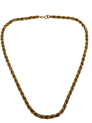 Collier Princesse 18 carats, en or jaune et blanc