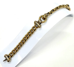 Bracelet en Or Jaune et Blanc 18K - 22.50 G