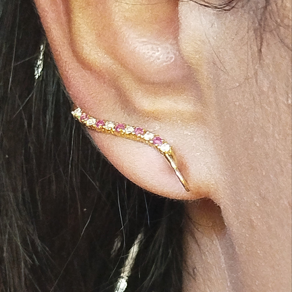 Boucles d'oreilles Or Jaune 18K - 1,53 G