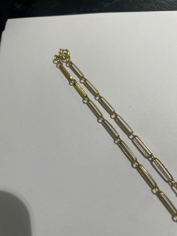 Collier Sautoir Or Jaune 18K 9.51 Grs