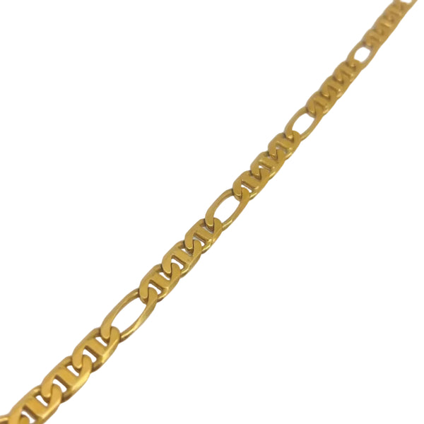 Bracelet Gourmette Or Jaune 18K