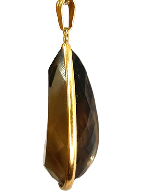 Solitaire Pendentif en Or Jaune 18k - 13.63 G