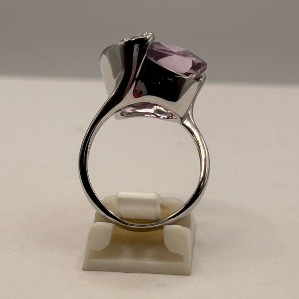 Bague en Or Blanc 18K - 8.90g