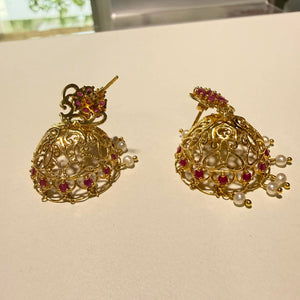Boucles d'oreilles en Or jaune 18K - 9.39G