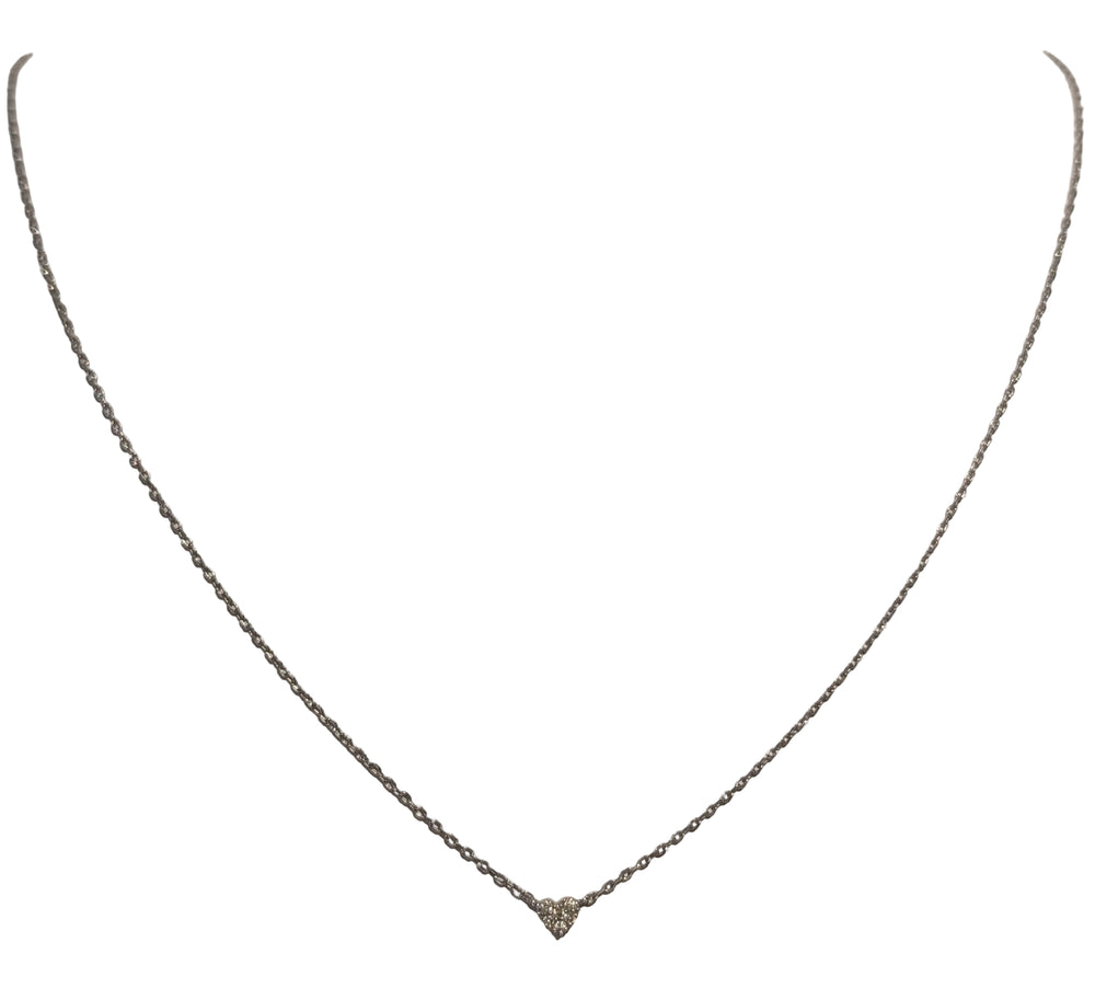 Collier Princesse en Or Blanc 18k - 0.96 G
