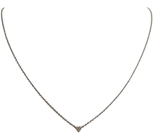 Collier Princesse en Or Blanc 18k - 0.96 G