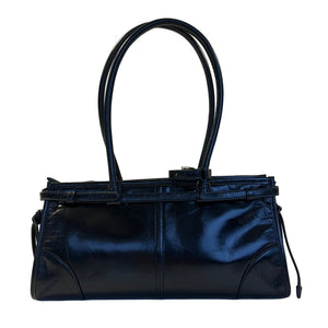 Sac à main Prada Bonnie en cuir noir - Très bon état