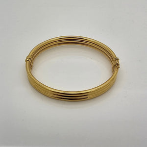 Bracelet Jonc Or Jaune 18 K - 13.51 G