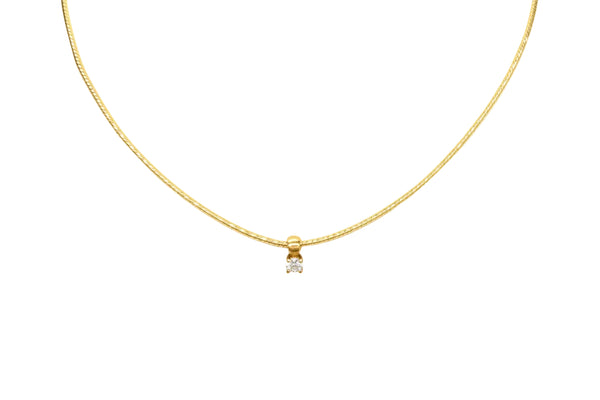 Collier Princesse en Or Jaune 18 K - 4.81 G