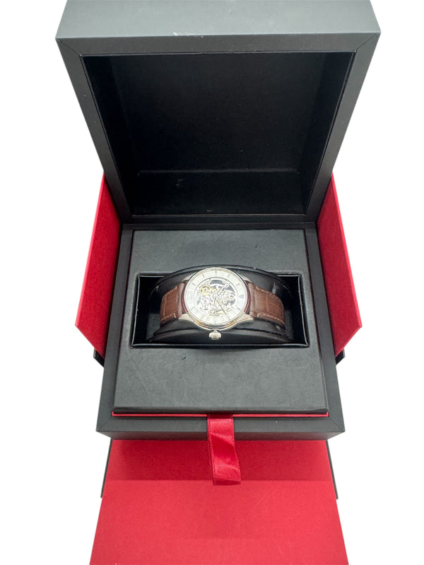Montre Oris Artelier Skeleton Squelette Automatique Cuir 2010