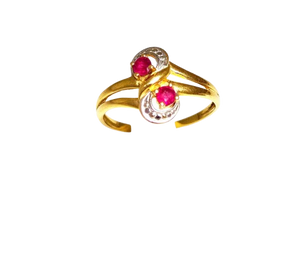 Bague Or Jaune 18K Taille-48