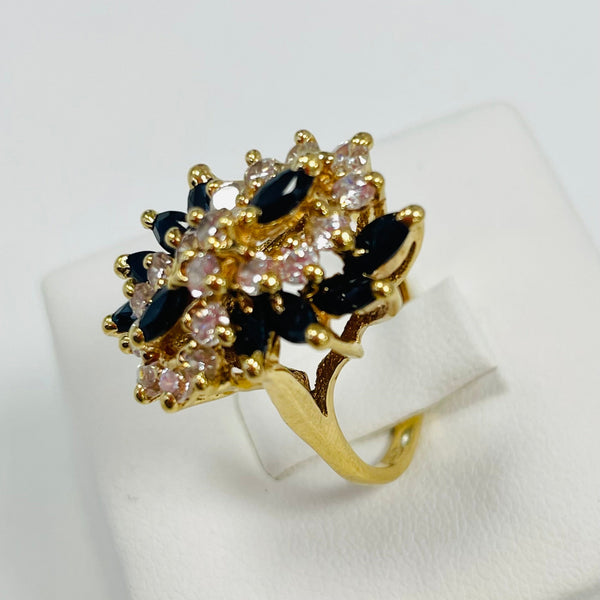 Bague Chou en Or Jaune 18K - Taille 53 - 7.07G