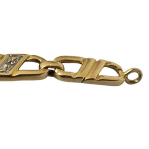 Bracelet Gourmette en Or Jaune 18 Carats