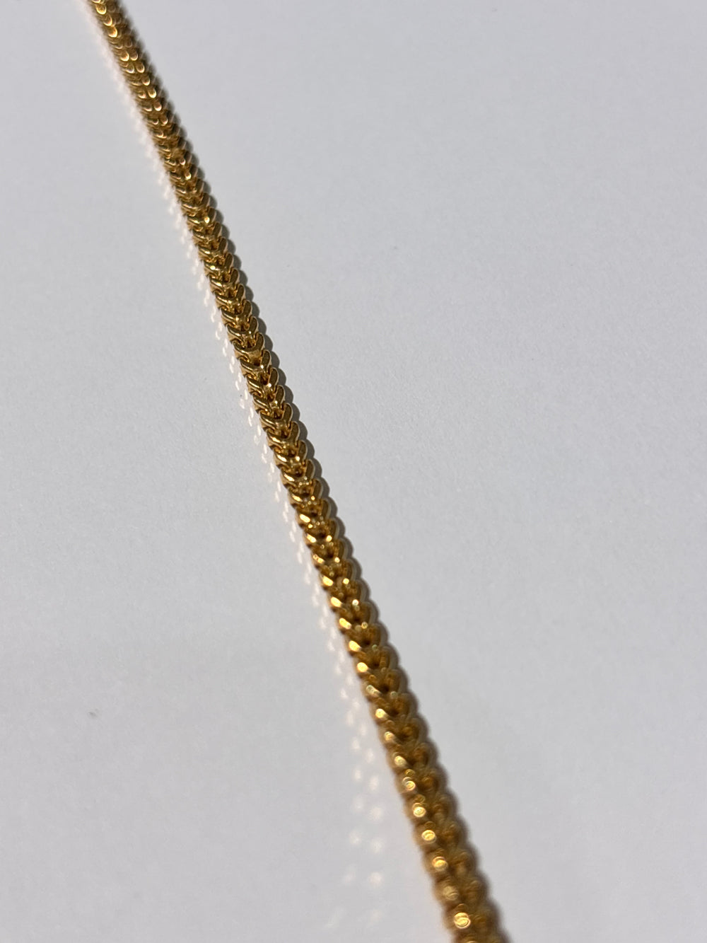 Collier Sautoir en Or Jaune 18 Carats - 55 Cm