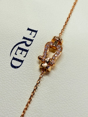 Bracelet FRED en or rose 18 K -  2.25 G