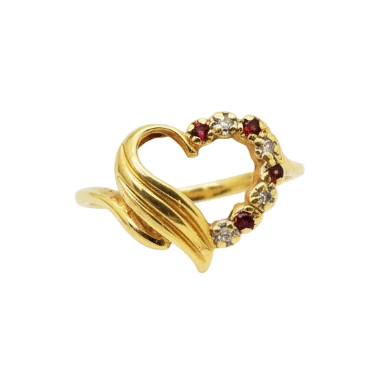 Bague en Or jaune 18k -  2.47 G