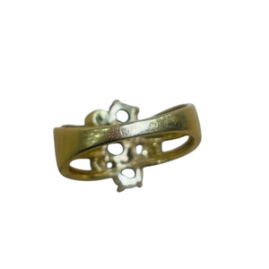 Bague en Or Jaune 18K - Taille 55 - 4.78 Grs