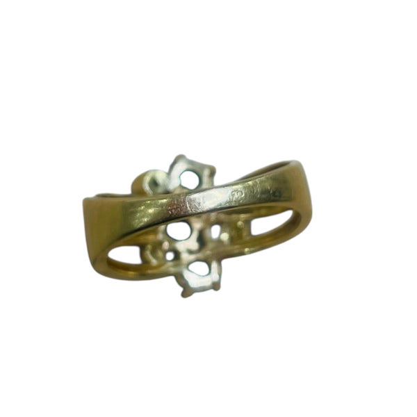 Bague en Or Jaune 18K - Taille 55 - 4.78 Grs