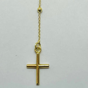 Collier Ras du Cou en Or Jaune 18K - 2.51g
