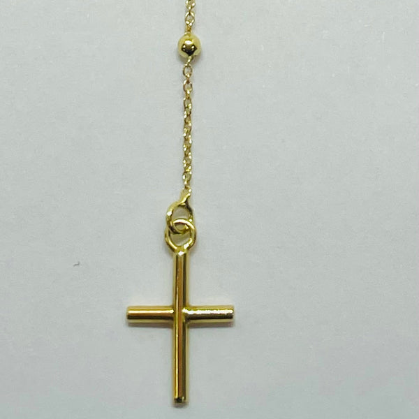 Collier Ras du Cou en Or Jaune 18K - 2.51g