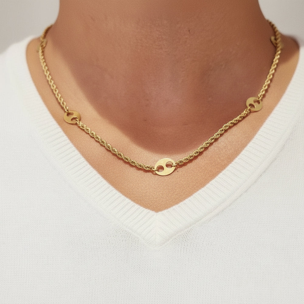 Collier en Or Jaune 18K - 5,24G