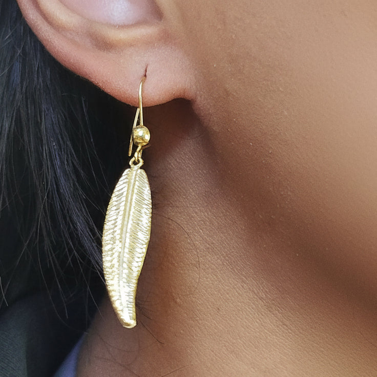 Boucles d'oreilles Pendantes Or Jaune 18 K - 1.76 G