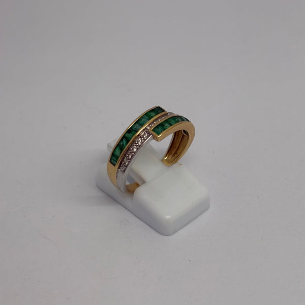 Bague 2 Ors 18 K - Taille 56 - 3.42 G